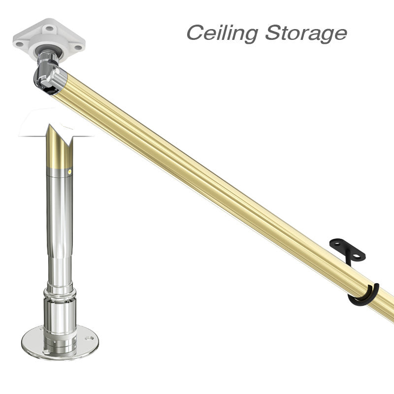  WAHHWF Permanent Dance Pole Ceiling Mount, Spinning